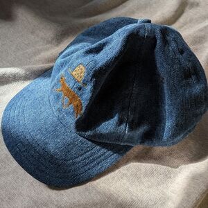 Jungmaven Fox Coyote Denim Cotton Snapback Baseball Cap